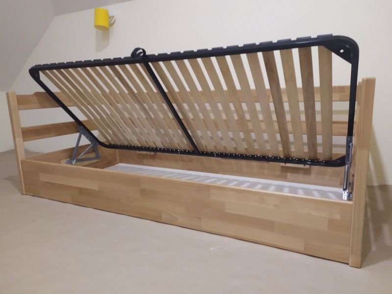 Ліжко Мілена з підйомним механізмом 228 фото