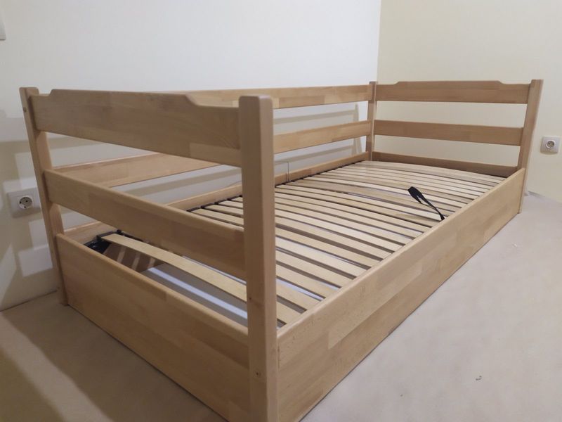 Ліжко Мілена з підйомним механізмом 228 фото